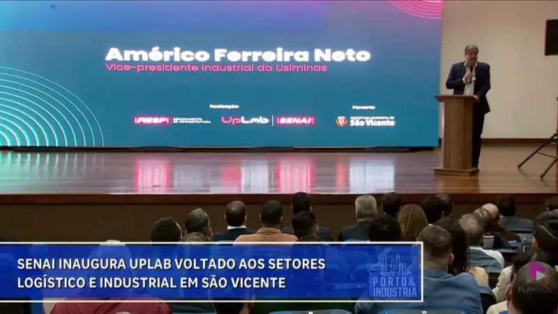SENAI inaugura UPLab em São Vicente: inovação para os setores logístico e industrial