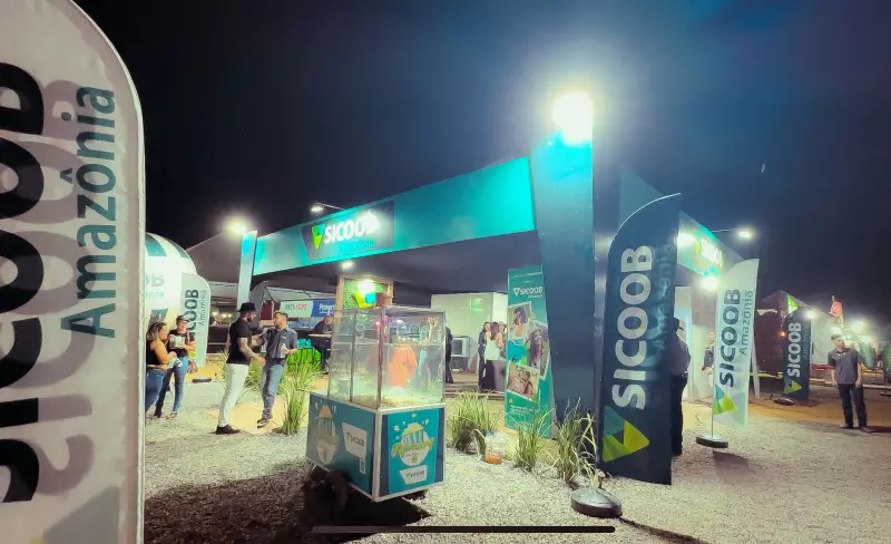 Sicoob Amazônia oferece condições especiais na 8ª Expobur em Rondônia