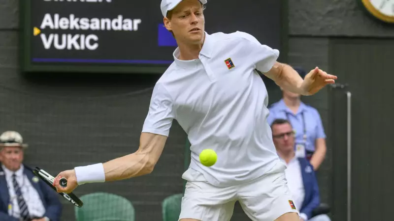 Sinner arrasa em Wimbledon e avança para a 3ª fase com apenas cinco games cedidos
