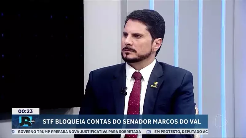 STF manda bloquear contas de Marcos do Val: entenda o caso que abala o Senado