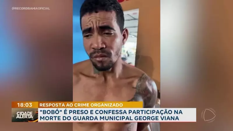 Suspeito de assassinar guarda municipal em Camaçari, BA, é preso após intensa investigação