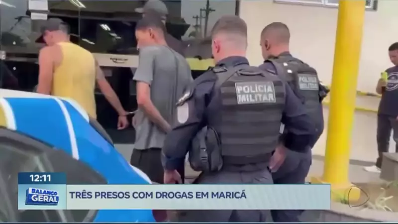 Suspeito de assassinar policial é preso com drogas em Maricá — veja os detalhes