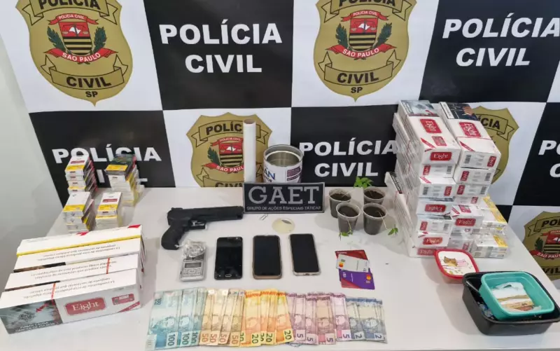 Suspeito de envolvimento em roubo milionário de malote é capturado em Monte Alto, SP