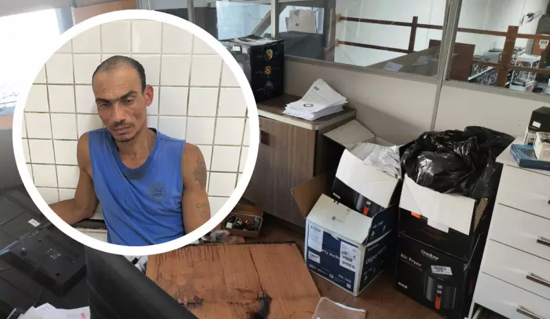 Suspeito de invadir casas e lojas é preso em flagrante em Jacaraípe