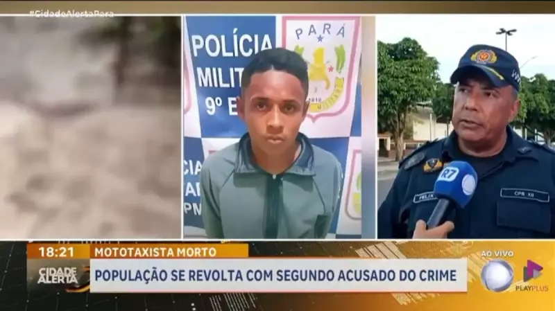 Suspeito de matar mototaxista é linchado por populares antes de ser preso no Paraná
