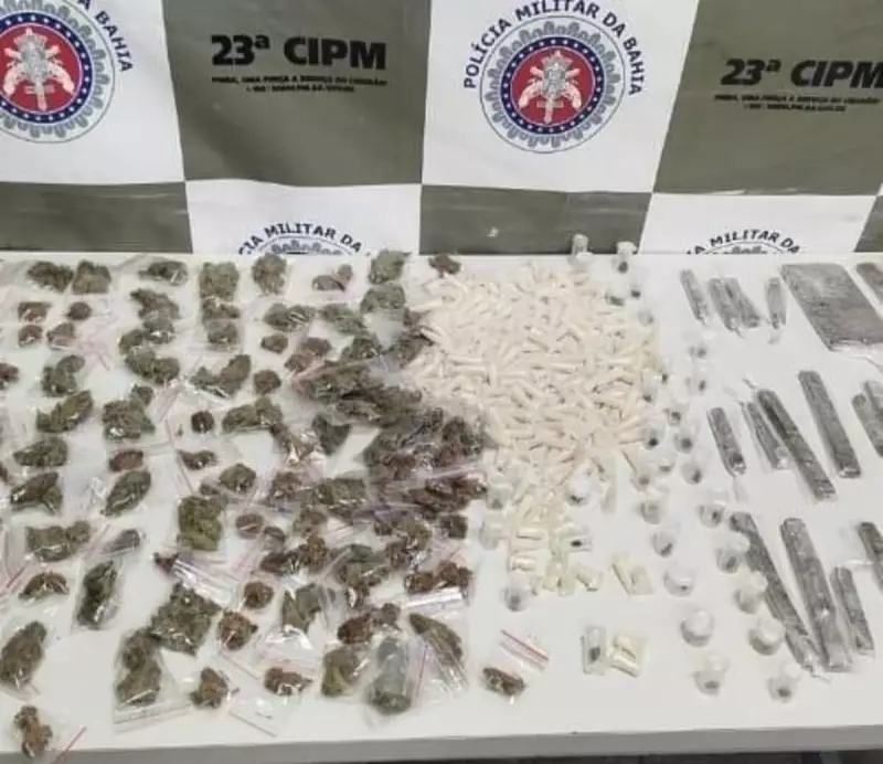 Suspeito de tráfico é preso pela PM em Tancredo Neves: veja detalhes da operação
