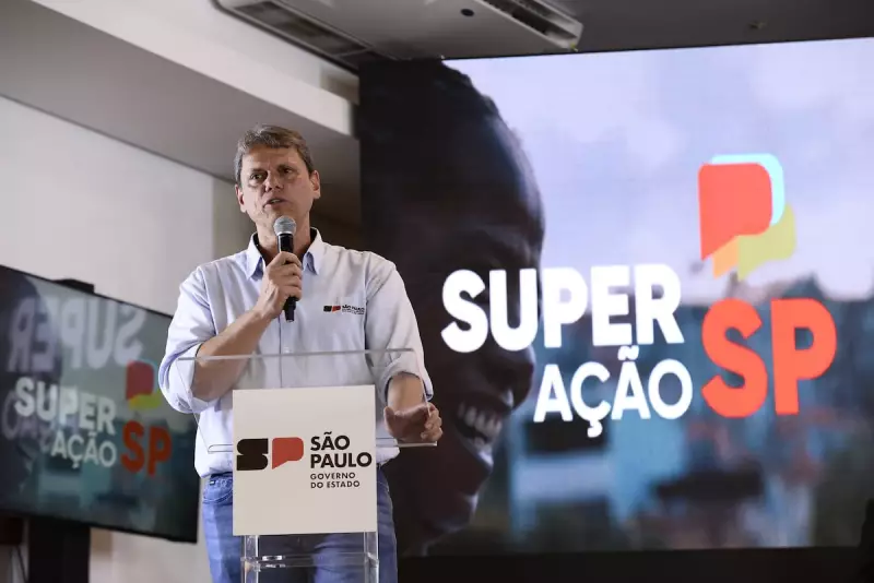Tarcísio critica ideologia e comenta tarifa anunciada por Trump: "Precisamos de pragmatismo"