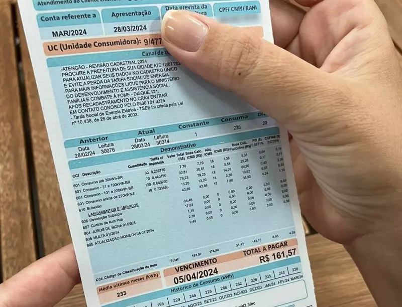 Tarifa Social de Energia Elétrica beneficia mais de 30 mil famílias em Presidente Prudente: veja como se cadastrar