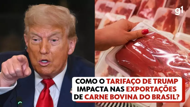 Tarifão ameaça: Brasil pode perder US$ 1 bilhão em exportações de carne bovina para os EUA em 2025
