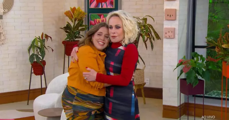 Tati Machado se derrete em encontro emocionante com Ana Maria Braga após luto pela perda do bebê