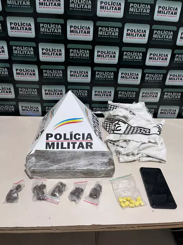 Taxista clandestino é preso com drogas na BR-135 em Minas Gerais