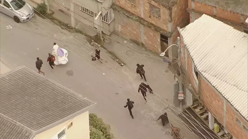 Tensão na Comunidade Mandela: Criminosos Fogem em Correria ao Avistarem Polícia na Zona Norte do Rio
