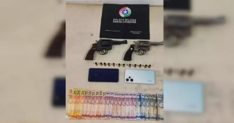 Tentativa de homicídio em Araranguá: Polícia prende suspeito após perseguição intensa