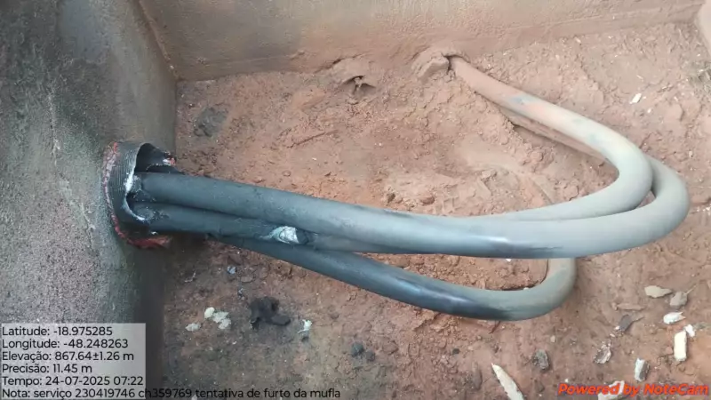 Tentativa de roubo de cabos elétricos termina em explosão e deixa Uberlândia no escuro — veja o vídeo