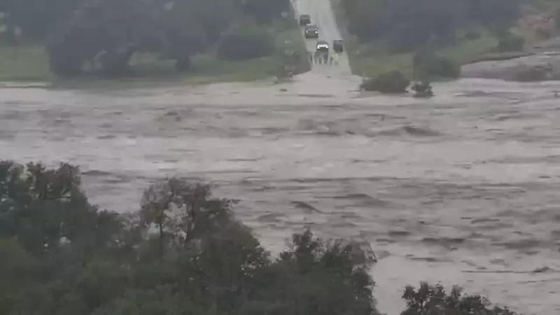 Time-lapse impressionante mostra avanço da água durante enchente no Texas; assista ao vídeo