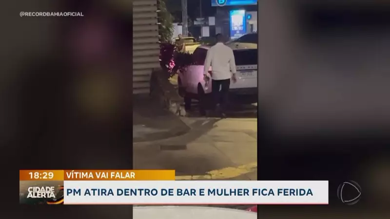 Tiroteio em bar de Salvador: Mulher baleada em ação da PM que chocou moradores