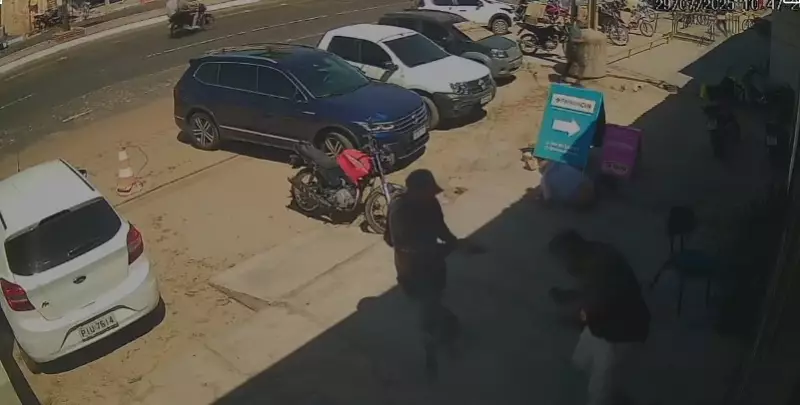 Tiroteio em Timon: Homem é baleado em frente a agência bancária — veja o vídeo