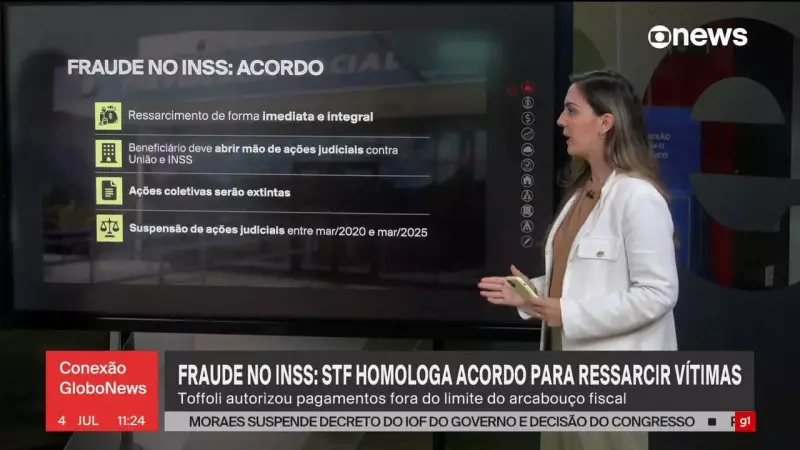Toffoli autoriza ressarcimento a vítimas de fraude do INSS fora do teto fiscal — entenda o impacto