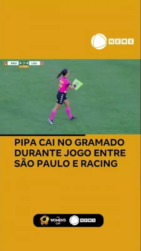 Torcedor se machuca após queda de pipa durante jogo entre São Paulo e Racing — veja o vídeo