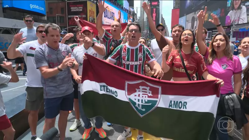 Torcedores do Fluminense invadem os EUA para vibrar na semifinal da Copa do Mundo de Clubes contra o Chelsea