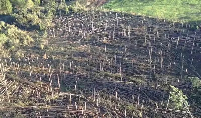 Tornados em SC: ventos acima de 100 km/h causam destruição em apenas dois dias