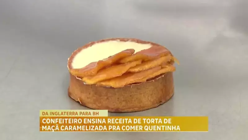 Torta de Maçã Caramelizada: A Receita Perfeita para Aquecer o Inverno em Minas Gerais