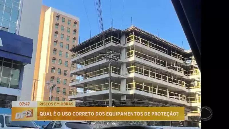 Trabalhador flagrado sem EPI em obra de Taguatinga: risco à vida ou negligência?