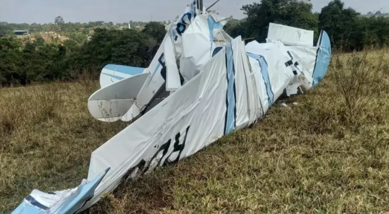 Tragédia aérea em São José do Rio Preto: Piloto e aluno morrem em queda de avião