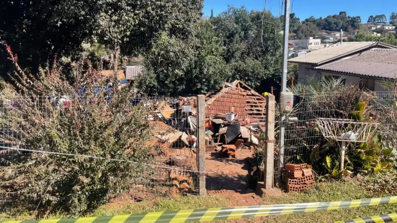 Tragédia em Carazinho: homem morre após desabamento de casa