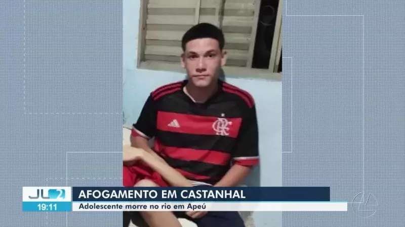 Tragédia em Castanhal: Adolescente morre afogado em rio no Pará — saiba detalhes