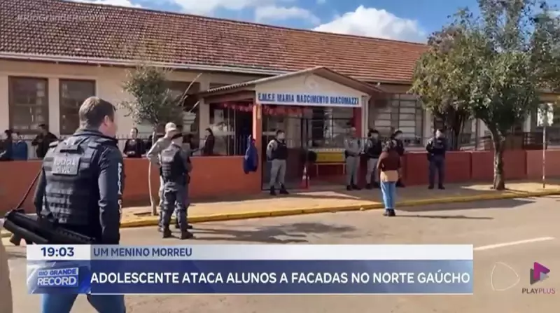 Tragédia em escola no Rio Grande do Sul: criança morta e três feridos em ataque