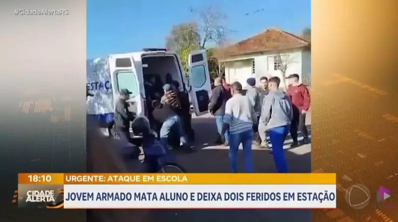 Tragédia em Estação: Adolescente invade escola com facão e mata criança de 9 anos