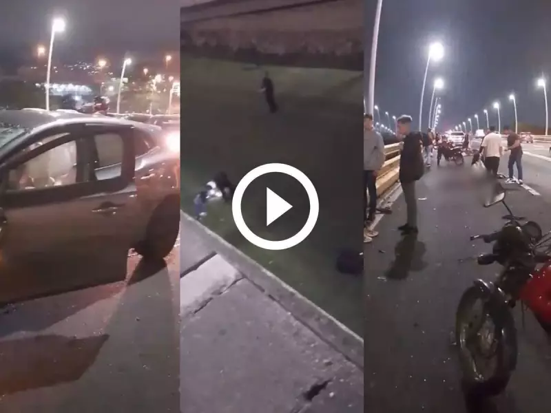 Tragédia em Florianópolis: Motociclista morre após queda de ponte — Veja as imagens chocantes