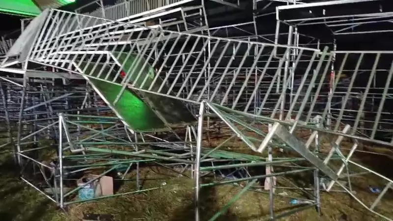 Tragédia em rodeio de SP: Arquibancada desaba e deixa vítimas a cada minuto, segundo delegada