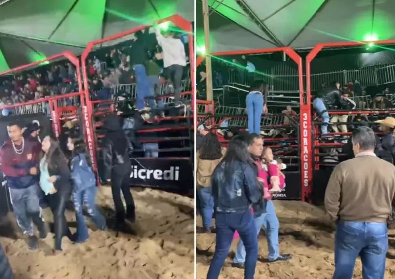 Tragédia em rodeio de SP: Arquibancada desaba e organização admite falhas no controle de acesso