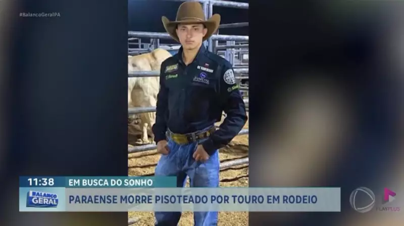 Tragédia em rodeio: Paraense morre pisoteado por touro no Mato Grosso