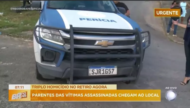 Tragédia em Salvador: Três jovens são executados com pés amarrados em crime chocante