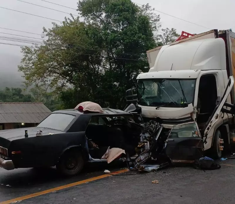 Tragédia em SC: Motorista embriagado causa acidente fatal e mata avó, mãe e neta