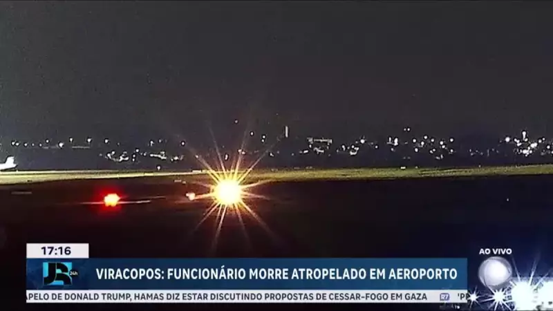 Tragédia em Viracopos: Funcionário morre atropelado durante manutenção no aeroporto