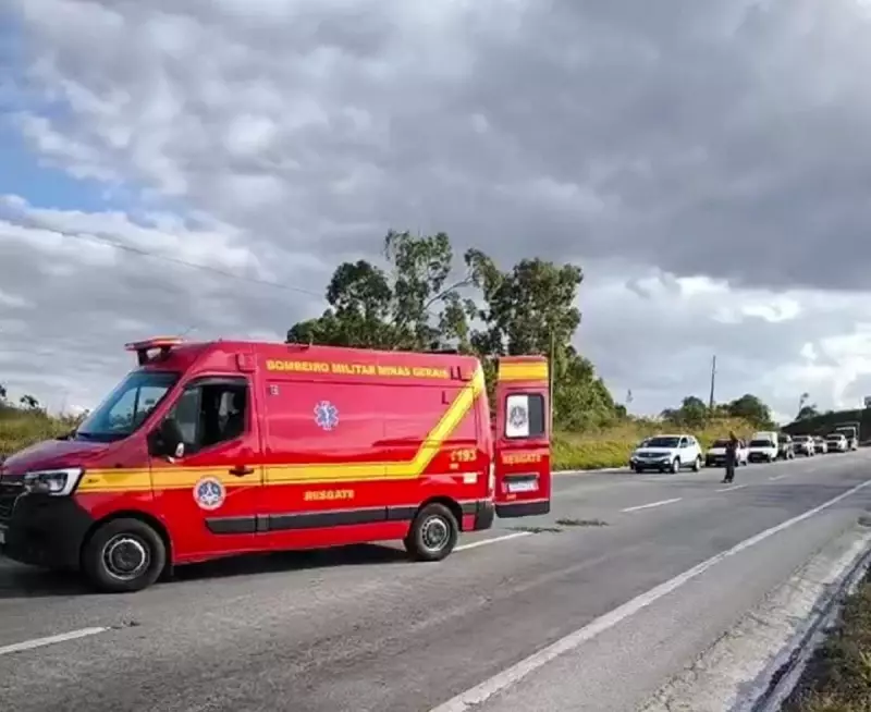 Tragédia na BR-265: Motociclista morre em colisão com caminhão na Zona da Mata