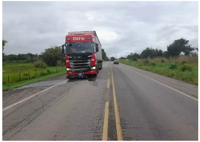 Tragédia na BR-316: Motociclista morre em colisão frontal com caminhão trator no Maranhão