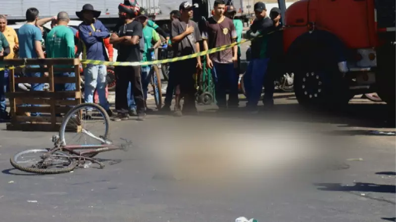 Tragédia na CEASA: Motocicleta atinge trabalhador e causa morte instantânea em Goiânia