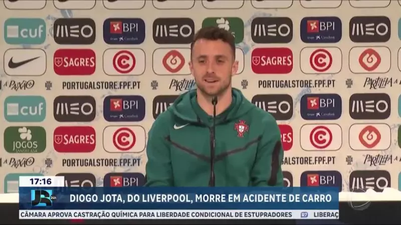 Tragédia na Espanha: Jogador Diogo Jota e irmão morrem em acidente de carro
