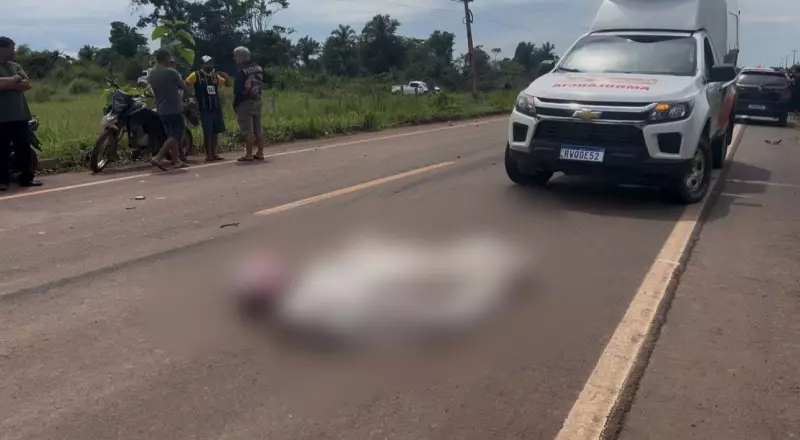 Tragédia na PA-427: Amigas morrem em acidente entre carro e moto em Alenquer