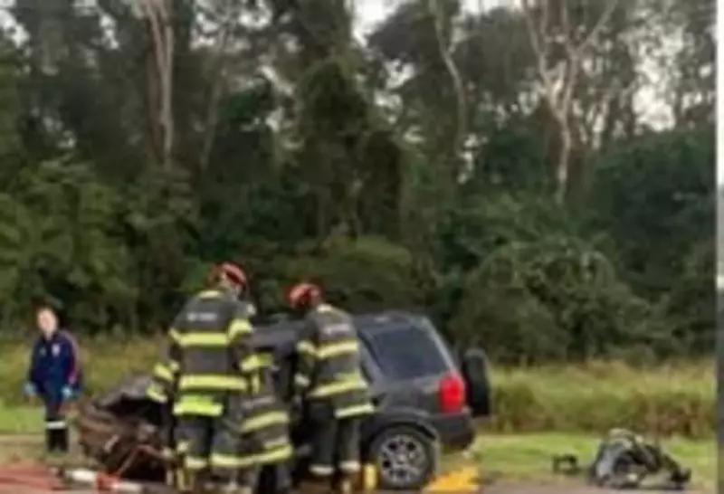 Tragédia na SP-225: motorista morre em colisão frontal com carreta em Pirassununga