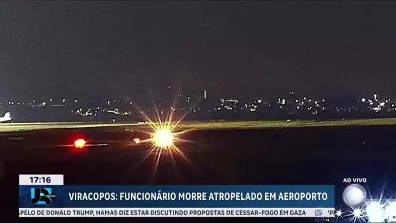 Tragédia no Aeroporto de Campinas: Funcionário morre atropelado na pista de pouso
