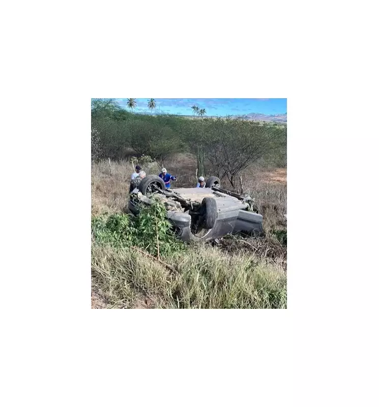 Tragédia no Cariri: Bebê de 1 ano morre e feridos em acidente na PB-238