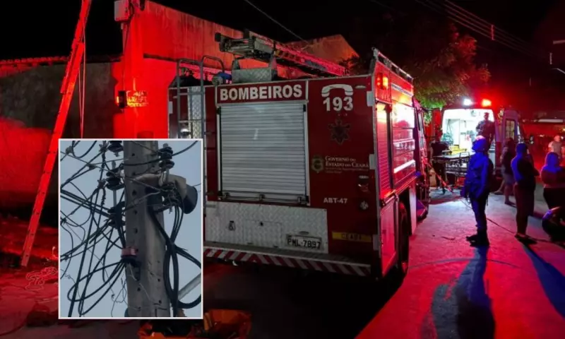 Tragédia no Ceará: homem morre eletrocutado ao realizar serviço em poste
