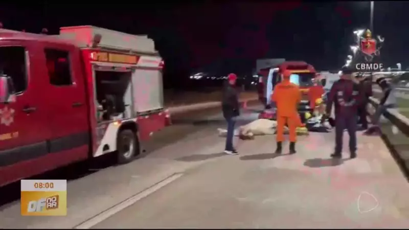 Tragédia no DF: Mulher morre em acidente envolvendo moto e cavalo na Cidade Estrutural