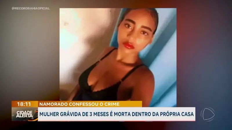 Tragédia no interior da Bahia: Grávida de 3 meses é estrangulada pelo namorado enquanto dormia